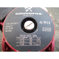 image: Pompa C.O. Grundfos UPS 40-30 używana z gwarancją