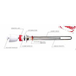 image: GRZAŁKA BOJLER Nierdzewny  2000 W 5/4 GWINT