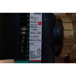 image: Pompa WILO STAR-Z 15 TT CYRKULACYJNA ELEKTRONICZNA - 24MG
