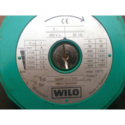 image: Pompa Wilo S/DOS 65/125 r używana z gwarancją