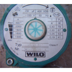 image: Pompa C.O. Wilo RS 25/50  używana z Gwarancją