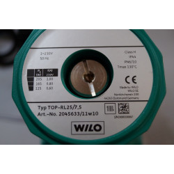 image: Pompa Obiegowa Wilo Top-RL25-7,5 Nowa z gwarancją