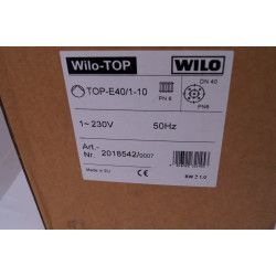image: Pompa z falownikiem Wilo TOP-E 40/1-10 Nowa (stratos)