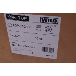 image: Pompa z falownikiem Wilo TOP-E 50/1-7 Nowa (stratos)