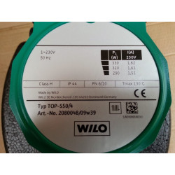image: Pompa Wilo Top-S 50/4 230V nowa powystawowa