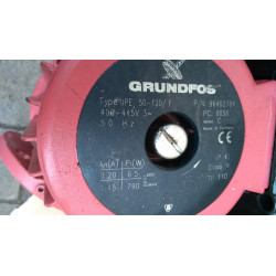 image: Pompa Grundfos UPE 50-120 F używana z gwarancją