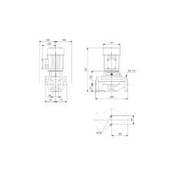 image: Pompa Obiegowa Grundfos TP 40-120/2 A-F-A-BUBE