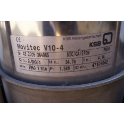 image: Pompa podnosząca ciśnienie KSB Movitec V10-4
