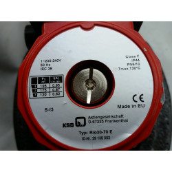 image: Pompa KSB RIO 30-70 E Nowa nieużywana 230V