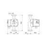image: Pompa CWU Grundfos UPS 25-60 N 180