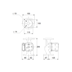 image: Pompa Obiegowa Grundfos UPS 40-50 F 250