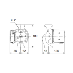 image: Pompa LFP Leszno 32POr80C (UPS 32-80 180)+GWARANCJA