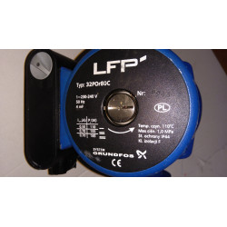 image: Pompa LFP Leszno 32POr80C (UPS 32-80 180)+GWARANCJA