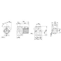 image: Pompa Grundfos UPS 100-60 F lub 100-30