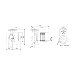 image: Grundfos Magna 3 80-120F pompa obiegowa Pn6 z gwarancją