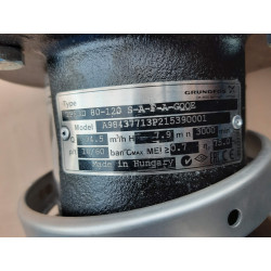 image: Silnik serwisowy do pompy Grundfos TPE3 / TPED3 80-120  S-A-F-A-GQQE