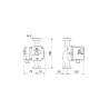 Pompa C.O. Grundfos UPS 32-40 180 nowa