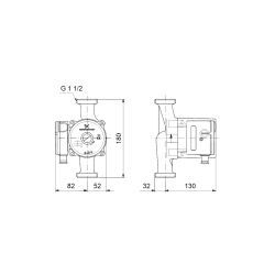 Pompa Vortex UPS 25-60 180 
