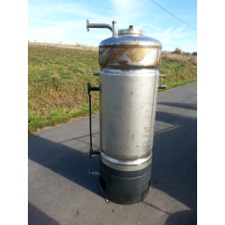 image: Bojler nierdzewny Viessmann 350L pionowy z wężownicą + gwaran