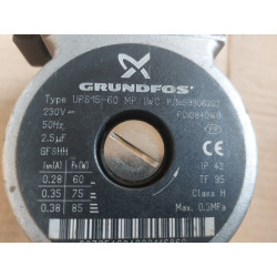 Pompa Grundfos UPS 15-60  MP / IWC
