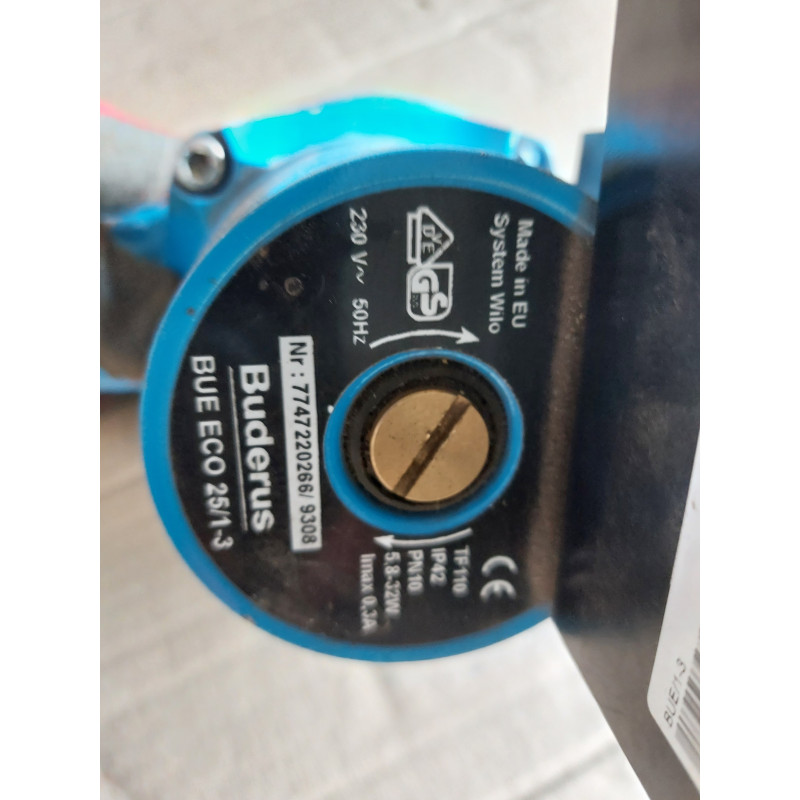 Pompa Buderus BUE ECO 25/1-3 wilo stratos eco 25/1-3