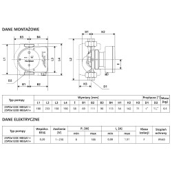Pompa obiegowa LFP  25POe120C MEGA1+