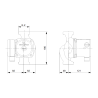 Pompa Obiegowa GRUNDFOS UP 25-40 180