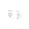 Pompa GRUNDFOS  ALPHA2 E 32-60 180