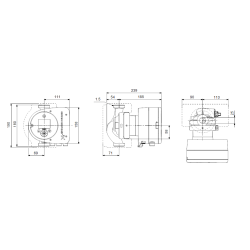 Pompa Grundfos MAGNA3  25-60 N 180