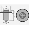 zespół wirujący do pompy Grundfos UPS 25-60 20-60 UPR LFP 25Por60