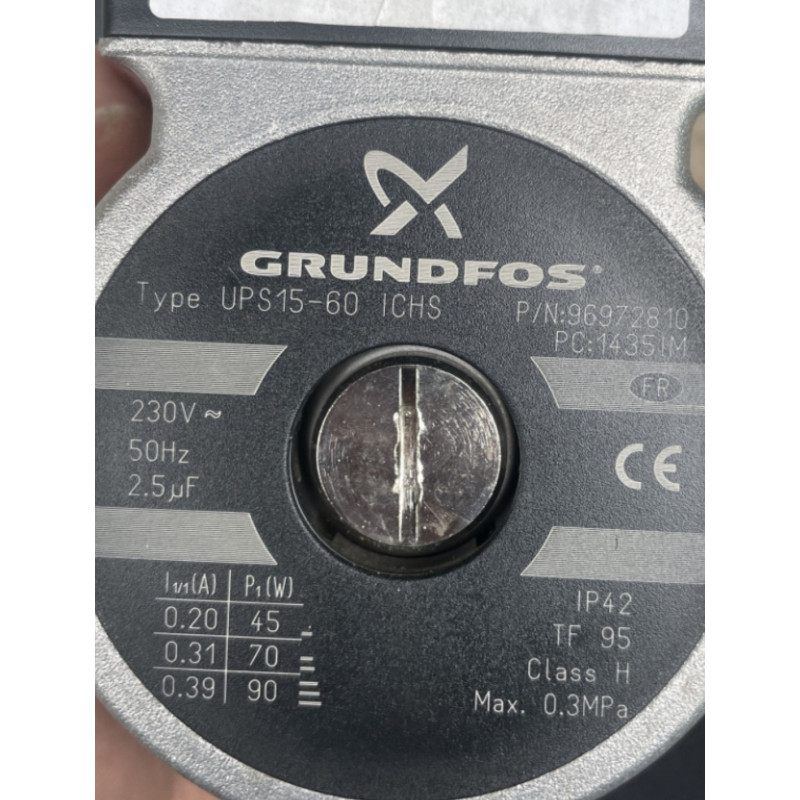 Pompa GRUNDFOS  UPS 15- 60 ICHS  P/N:96972810