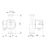 Pompa C.O. Grundfos UPS 25-40 130 używana z gwarancją