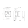 Pompa Grundfos Cyrkulacyjna Alpha 1 20-45 N 150