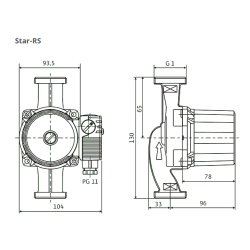 Pompa Obiegowa Wilo Star-RS 15/6-3 p