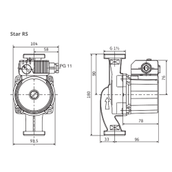 Wilo star-rs25/6-3 p Pompa obiegowa