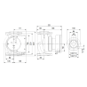 Pompa Grundfos MAGNA1 40-40FN 220 Cyrkulacji wody użytkowej