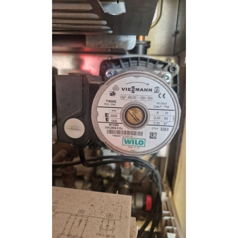 Dobór pompy do kotła viessmann vitodens 100 wh0a , pompa vihu25/6-2
