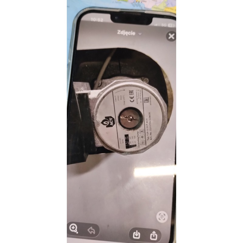 Dobor zamiennika pompy acv top-w 25/7 acv 230v