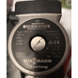 Dobór pompy up 15-50 P/N:96945457 do kotła Vitopend 100 wh1d
