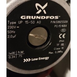 Pompa GRUNDFOS UP 15-50 AO P/N:59925509
