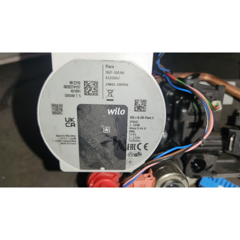 Grupa wodna / hydrauliczna z kotła (Wilo + Alfa Laval)