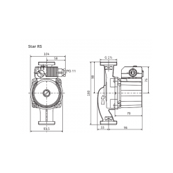 Pompa C.O. Wilo Star-RS 25/4-3 