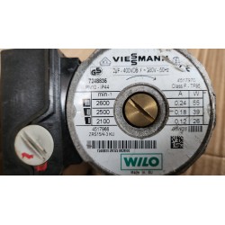 Silnik z wirnikiem Wilo zrs 15/4-3 ku p Viessmann motor