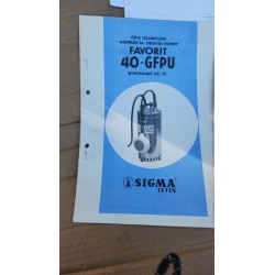Pompa drenażowa Sigma